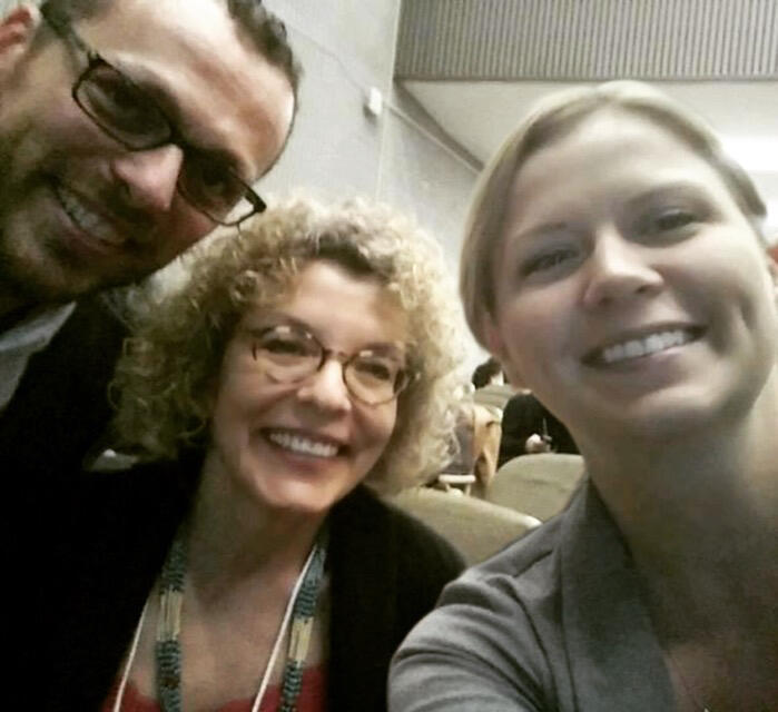 NWAV 44 Toronto, selfie with Shana Poplack and Laura Kastronic